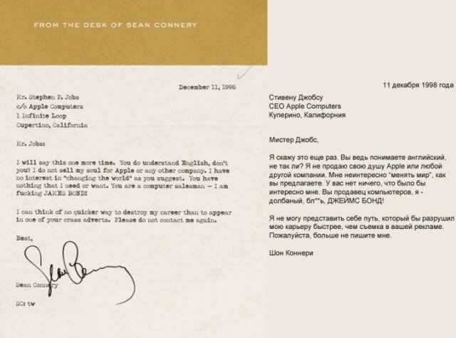 From James Bond with Love