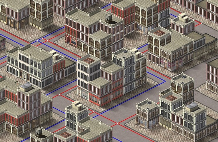 Дорожная система в игре Дорожная система в игре